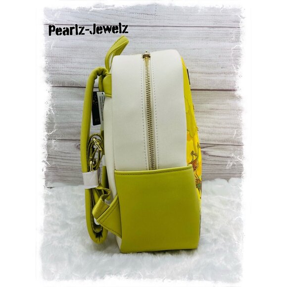 Loungefly Disney Princess & Frog Tiana Kiss Scene Backpack BoxLunch NWT - Picture 2 of 4